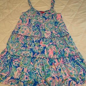 Lilly Pulitzer Loro Swing Dress Womens Large